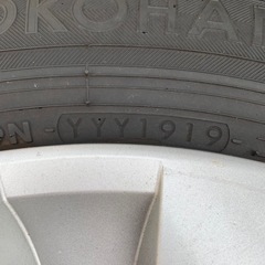 ★商談中★セレナc２７純正　195/65r15 鉄ホイール 純正タイヤ ヨコハマ バリ山 セレナ DBA-C27 純正 スチール ホイール タイヤ 付 1本 40300-1VA0B