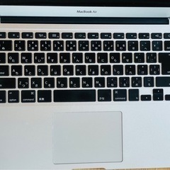 ノートパソコン　MacBook Air (Mid 2013) シルバー