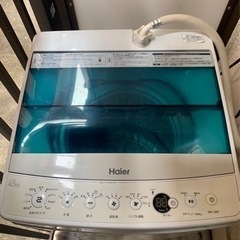 ジャンク品　洗濯機　Haier JW-C45A 4.5kg 20...