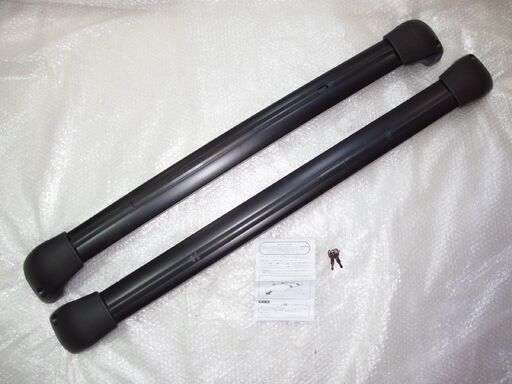 TERZOベースキャリア エアロバー ルーフレールタイプフットEF104A+バー  