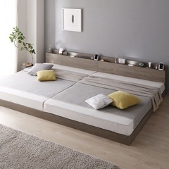 ベッド ワイドキング200（S+S）マットレス付きds-2267459