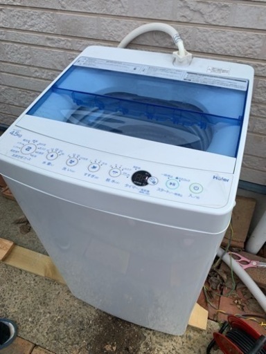 【千葉発　2020年製】ハイアール4.5キロ洗濯機JW-C45FK