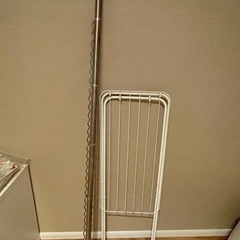 IKEA 物干竿と物干ラック（折りたたみ式）