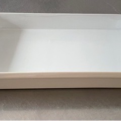 角皿　白　食器　シンプル