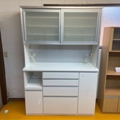 【リサイクルサービス八光】幅140㎝(大型)　松田家具　エナメル...