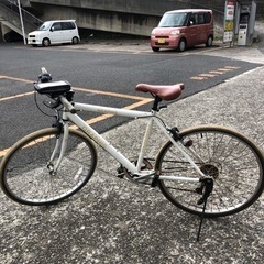【最終値下げ】ウーバーイーツ　自転車＋カバンセット