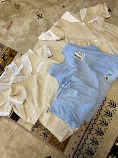 中古】進級 幼稚園 入園 水巻中央幼稚園制服他1式