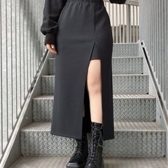 【取引中】スリットスカート 韓国 ブラック タイトスカート