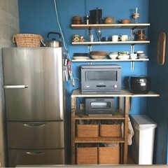 （受け取り待ち）⭐︎賃貸対応⭐︎ DIYで作成したキッチンの壁面...