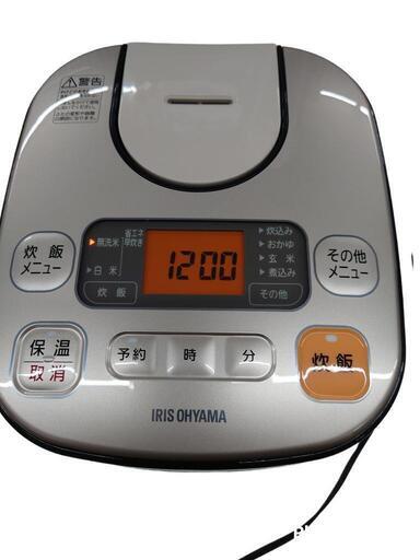 【売ります】アイリスオーヤマ　ジャー炊飯器　3合炊き　CRC-MA30-B
