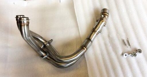新品】ER-6N/ER-6F/VERSYS/NINJA400R フルエキゾーストマフラー化用 