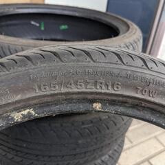 タイヤ　165/45r16  無料