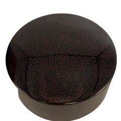 茶筒　津軽塗　七々子塗