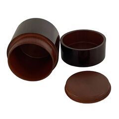 茶筒　津軽塗　七々子塗