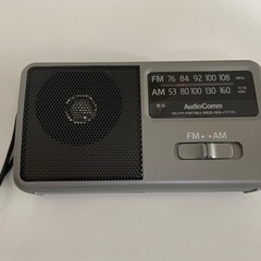 新品　ポータブルラジオ