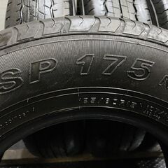 DUNLOP SP175N 195/80R15 107/105N LT 15インチ 夏タイヤ 4本 2019～21年