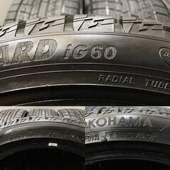 YOKOHAMA ice GUARD iG60 235/40R19 19インチ スタッドレス 4本 2019年製 VOLVO/V60/S60 aud/Q2 プジョー/RCZ等　(TG917)クレジットカード QRコード決済可能 YOKOHAMA ice GUARD iG60 235/40R19 19インチ スタッドレス 4本 2019年