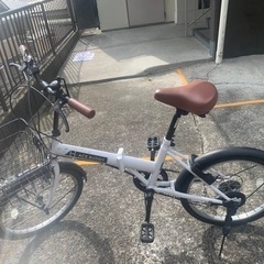 ACE BUDDY 206-5 折りたたみ自転車 カゴ カギ ラ...