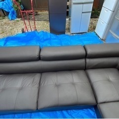 ✨最終処分価格‼️持帰で15000円✨旧市内配送込✨5人がけソファ✨約6ヶ月使用✨L字カウチソファ✨激安価格✨