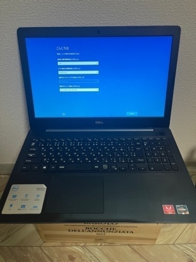 ノートパソコン Dell inspiron 5575 ryzen5 Windows10