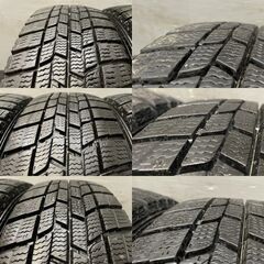 【GOODYEAR ICENAVI6 155/65R14】スタッドレス【ダイハツ 純正ホイール 14インチ 4.5J4HPCD100+45】ミライース等　(VTO684)クレジットカード QRコード決済可能