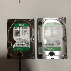 W D  HDD 3T B 2台セット　値下げ