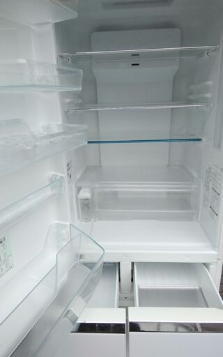 パナソニック 5ドア冷蔵庫 左開き 426L NR-E430GVL 15年製  グラスホワイト 配送無料