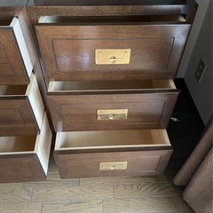 カリモク高級飾り棚