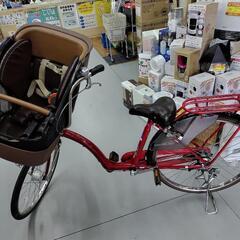 J003☆使用感有り☆子供乗せ自転車☆Petit Maman☆内装3段☆LEDオート  