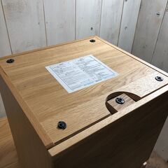 3/27 終 MUJI 無印良品 デスク3点セット オーク無垢材 デスク 袖机 チェア PC 学習机 菊TK