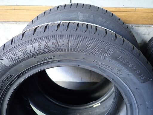 ☆MICHELIN 155/65R13 73S ENERGY SAVER 4 TL 4本セット（タイヤ・組替