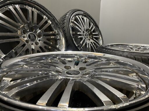 値下げ WORK REZAX 20インチアルミホイール4本