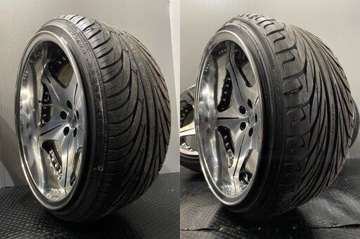 ほぼ未使用【LEONHARDIRITT レオンハルト オルデン 18インチ 9.5J-13/10.5J±0 5HPCD100】夏タイヤ【225/35ZR18 215/35R18】86 BRZ等(VVT51クレジットカード QRコード決済可能