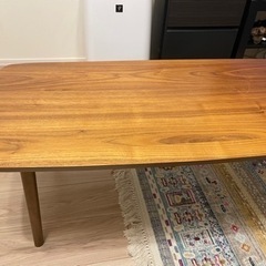 【お渡し先決定】木製ローテーブル