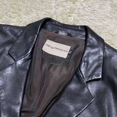 エンポリオアルマーニ XLサイズ EMPORIO ARMANI レザージャケット