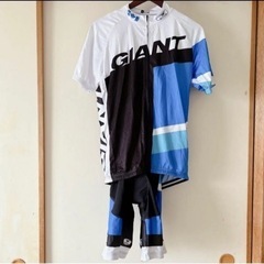サイクリングセット】GIANTサイクリングジャージ2着、KABUTOヘルメット