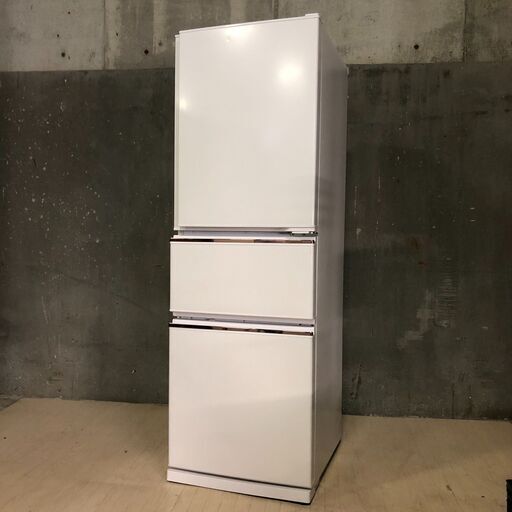 Y-301 新生活 MITSUBISHI 冷凍 冷蔵庫 MR-CX27D-W 2019年製 272L 三菱 家電