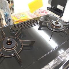 LPガス ガステーブル 2018年製 幅59cm リンナイ 左強火 RT64JH2☆ 札幌市 北区 屯田