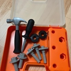 【値引き】IKEA 工具箱　ごっこ遊び　おもちゃ　DUKTIG