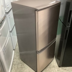 安心の6ヶ月保証付き！！ SHARP 　2ドア冷蔵庫　SJ-D14E-N　2019年製　137L