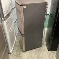 安心の6ヶ月保証付き！！ SHARP 　2ドア冷蔵庫　SJ-D14E-N　2019年製　137L