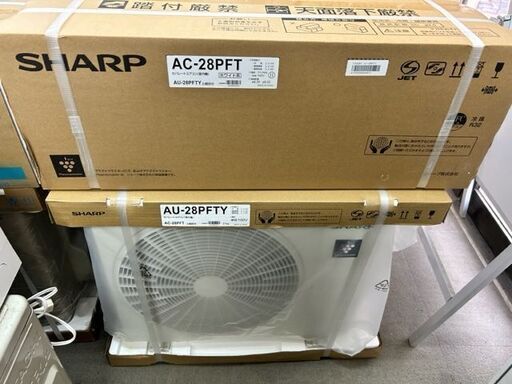 未使用　未開封品■SHARP　 ルームエアコン　AC-28PFT ■10畳程度②