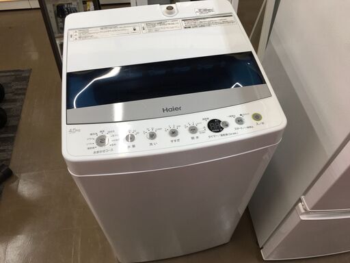 ハイアール　JW-C45D　中古品 洗濯機　4.5kg　2020年製