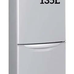 冷蔵庫 135L パナソニック ナショナル NR-B141J