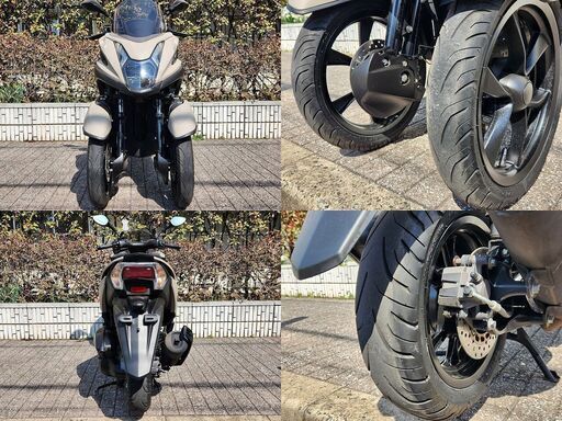 ☆普通免許仕様トリシティ155ABS ワイドトレッド 新型カラー☆東京