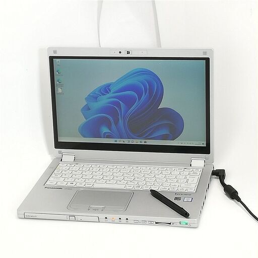 送料無料 高速SSD タッチ可 LTE対応 12.5型 ノートパソコン Panasonic CF-MX5PFBVS 中古美品 第6世代Core i5 4GB DVDRW 無線 Win11 Office