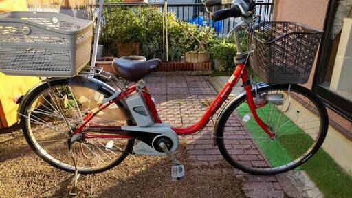 電動アシスト自転車 パナソニック ビビDX（ViVi DX） タイヤ新品