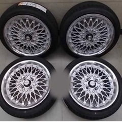 SSR風メッシュホイール 新古品 旧車 街道レーサー 15インチ6.5j深リム