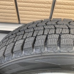 DUNLOP スタッドレスタイヤ4本セット 155/70R13 750