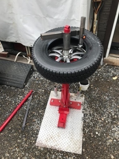 タイヤチェンジヤー 手動式 お買い得品 楽々手動タイヤ